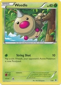 Image for Weedle (Kalos Starter Set) (1/39) - Pokemon