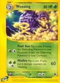 Image for Weezing (70) (Expedition) (070/165) - Pokemon