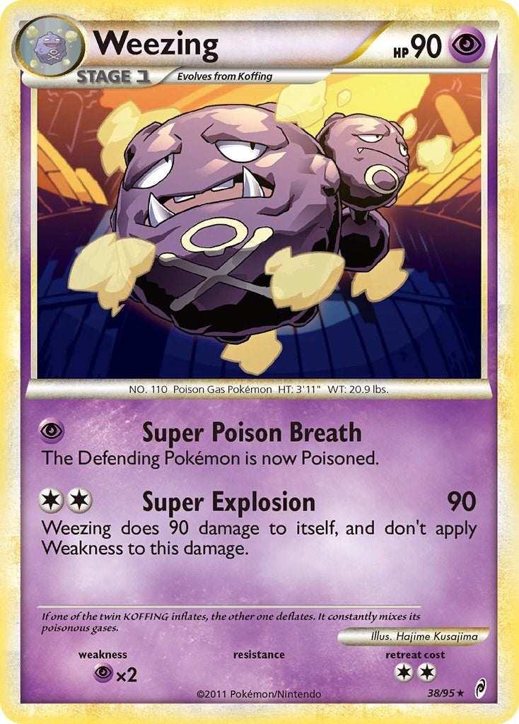 Image for Weezing (Call of Legends) (38/95) - Pokemon
