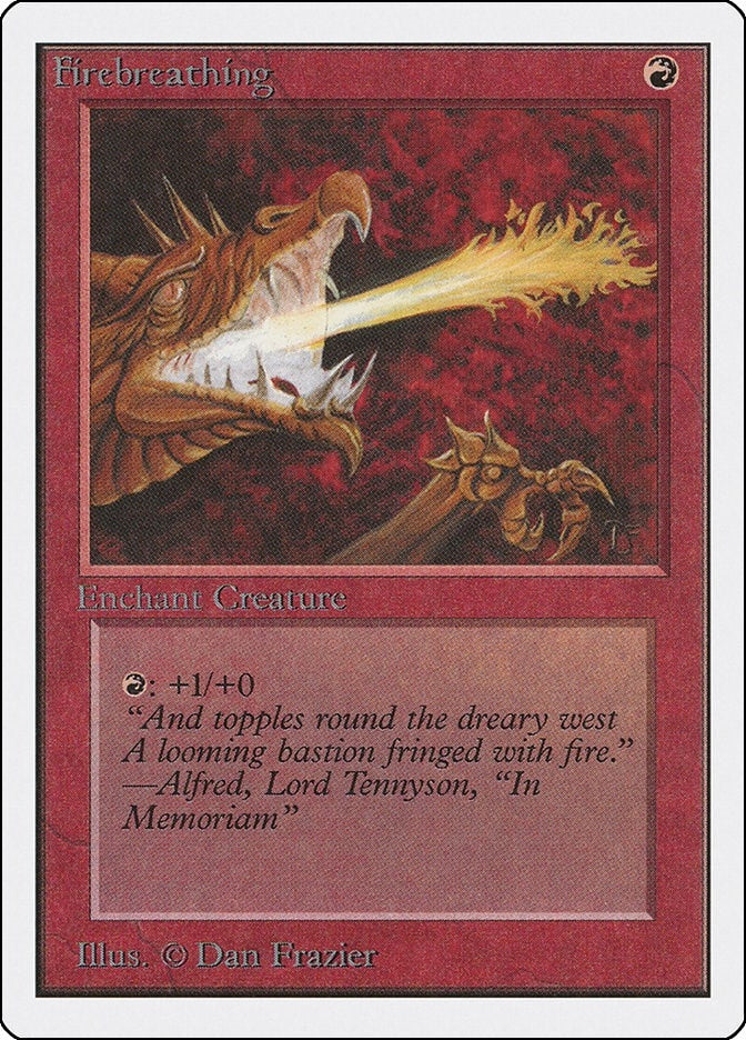 Image for Firebreathing (Unlimited Edition) - Magic: The Gathering
