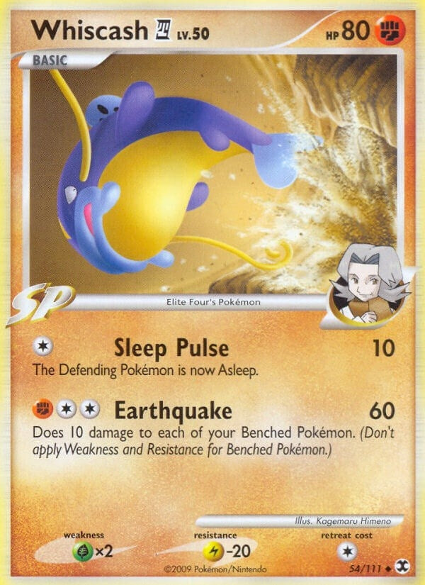 Image for Whiscash E4 (Rising Rivals) (54/111) - Pokemon