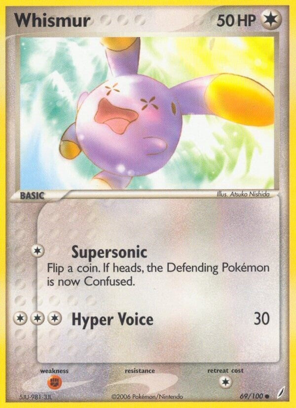 Image for Whismur (Crystal Guardians) (69/100) - Pokemon
