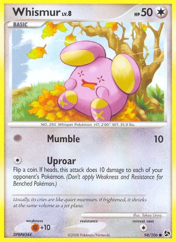 Image for Whismur (Great Encounters) (94/106) - Pokemon