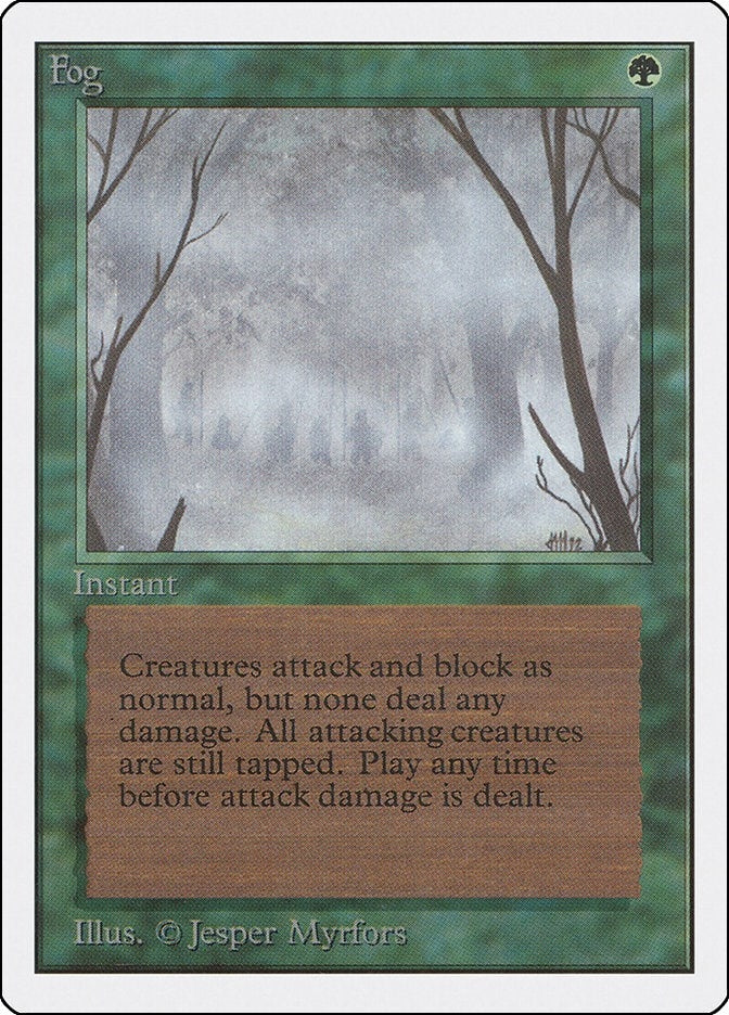 Image for Fog (Unlimited Edition) - Magic: The Gathering