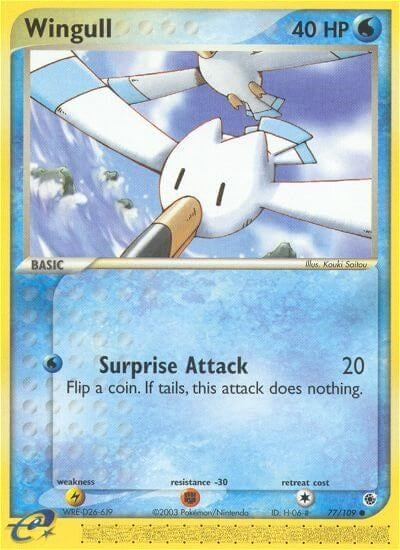 Image for Wingull (Ruby and Sapphire) (77/109) - Pokemon