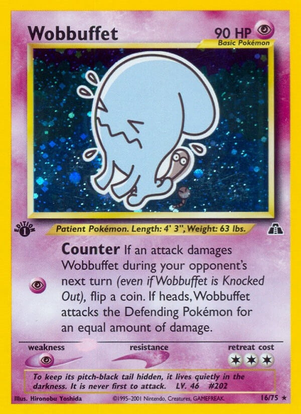 Image for Wobbuffet (16) (Neo Discovery) (16/75) - Pokemon