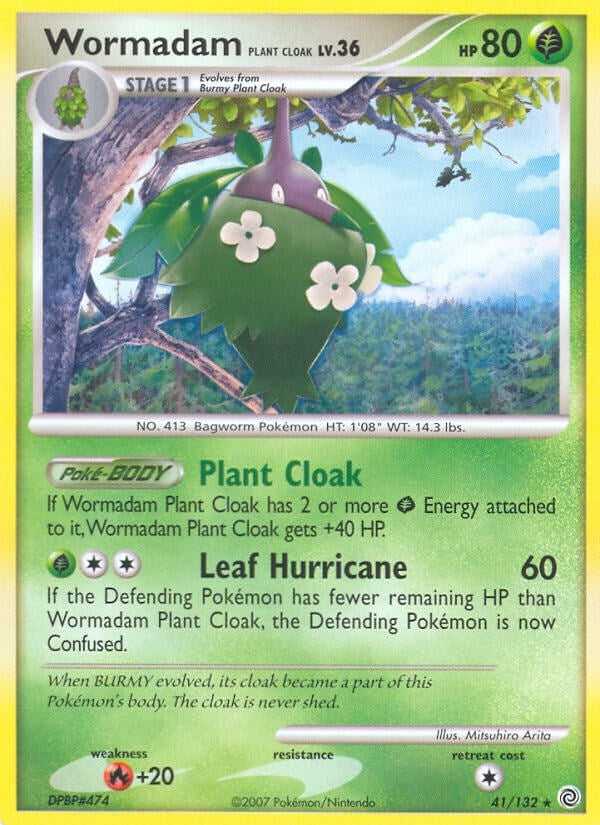 Image for Wormadam Plant Cloak (Secret Wonders) (41/132) - Pokemon