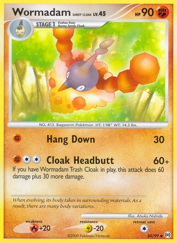 Image for Wormadam Sandy Cloak (Arceus) (50/99) - Pokemon