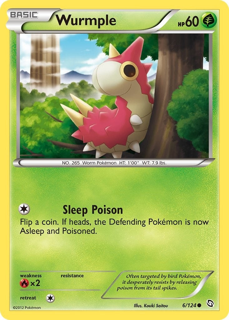 Image for Wurmple (Dragons Exalted) (6/124) - Pokemon