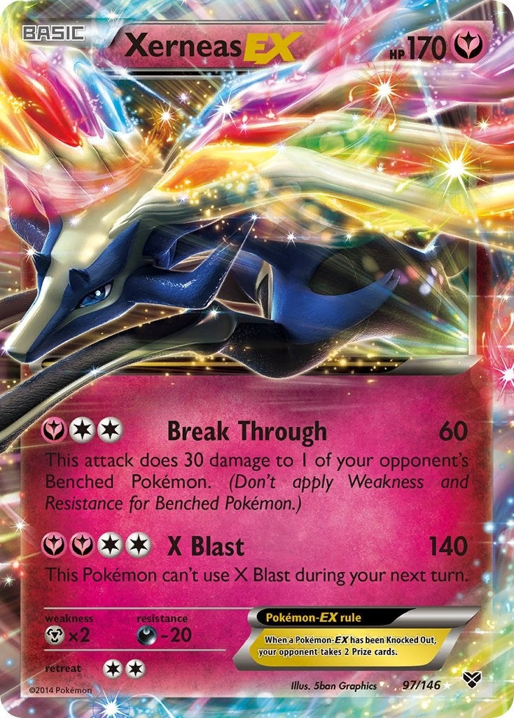 Image for Xerneas EX (XY Base Set) (97/146) - Pokemon