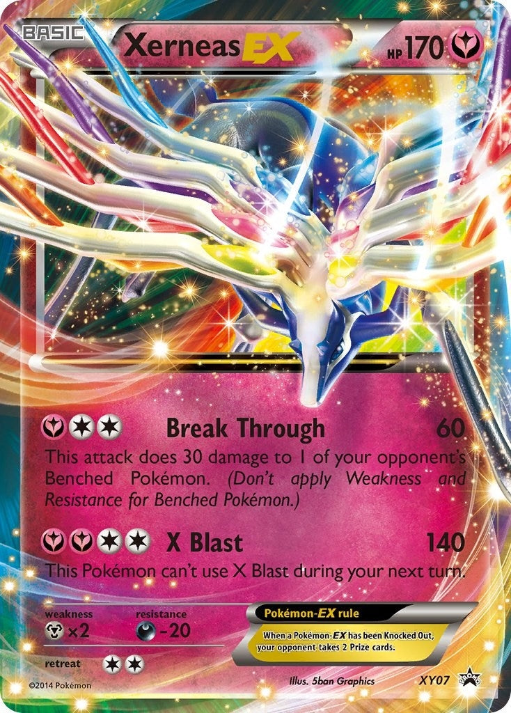 Image for Xerneas EX - XY07 (XY Promos) (XY07) - Pokemon