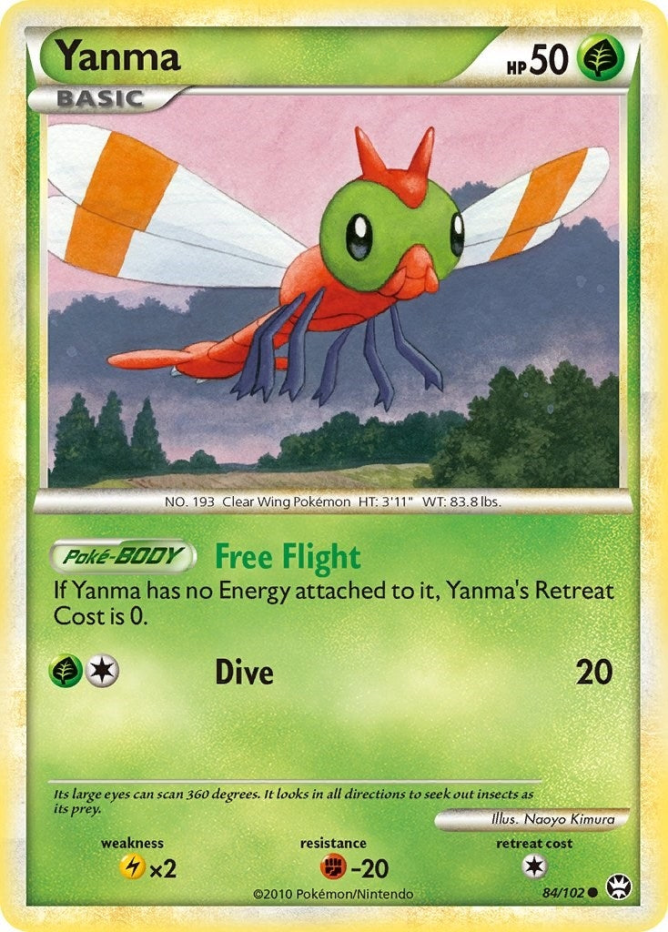 Image for Yanma (Triumphant) (84/102) - Pokemon