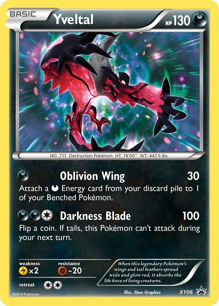 Image for Yveltal - XY06 (XY Promos) (XY06) - Pokemon