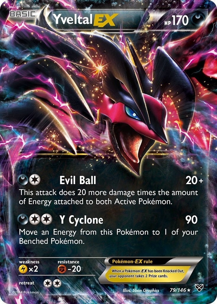 Image for Yveltal EX (XY Base Set) (79/146) - Pokemon