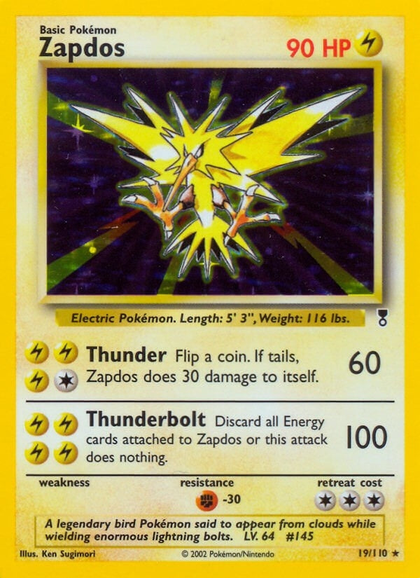 Image for Zapdos (Legendary Collection) (019/110) - Pokemon