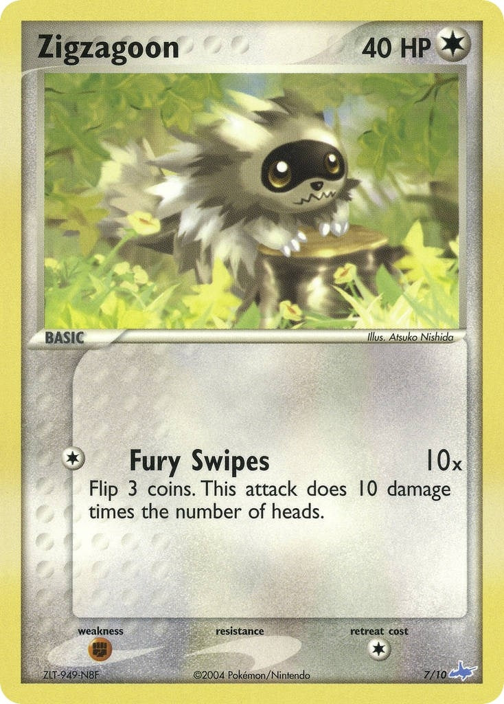 Image for Zigzagoon (EX Trainer Kit 1: Latias & Latios) (7/10) - Pokemon