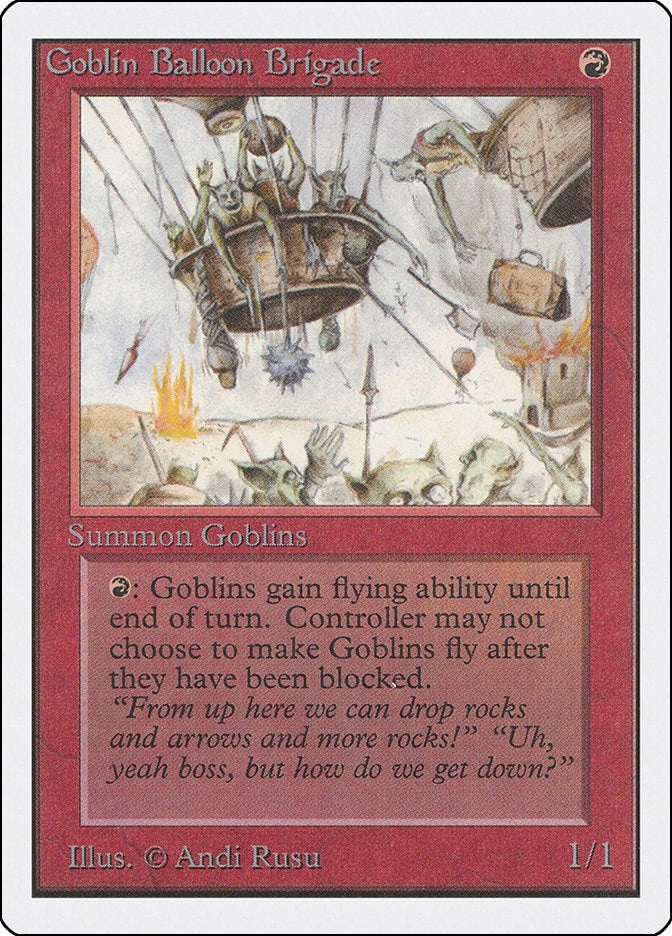 Image for Goblin Balloon Brigade (Unlimited Edition) - Magic: The Gathering