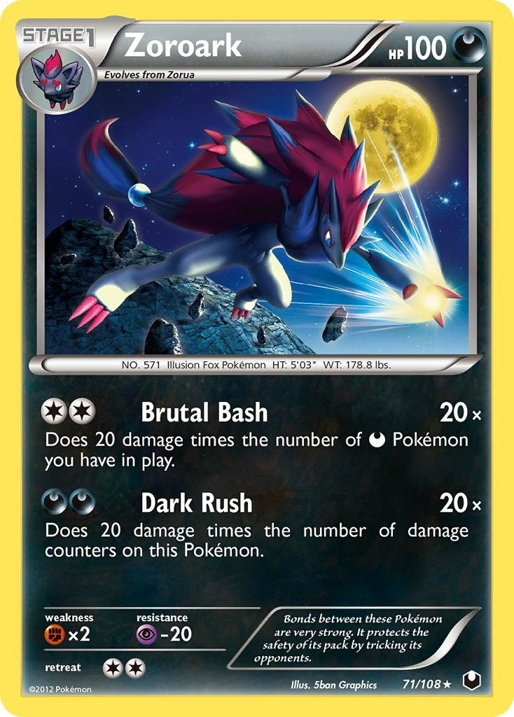 Image for Zoroark (Dark Explorers) (71/108) - Pokemon