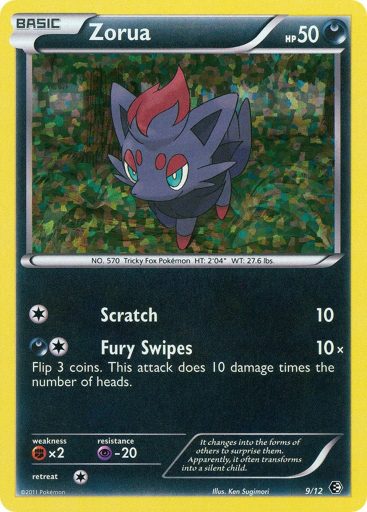 Image for Zorua (McDonald's Promos 2011) (009/012) - Pokemon