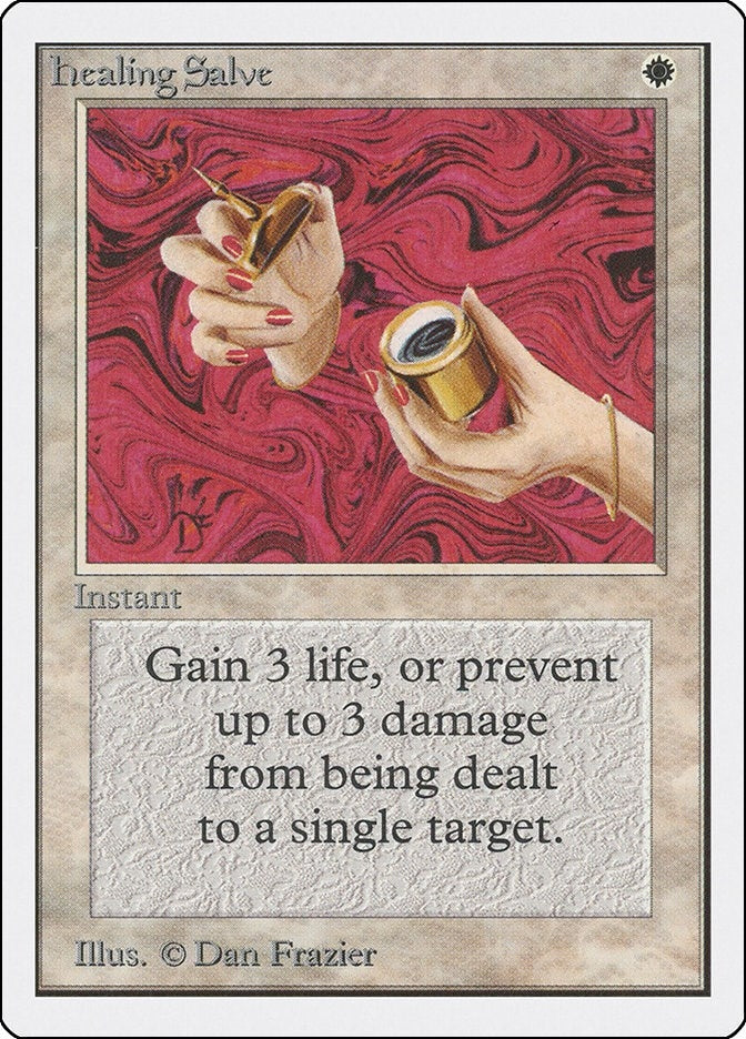 Image for Healing Salve (Unlimited Edition) - Magic: The Gathering