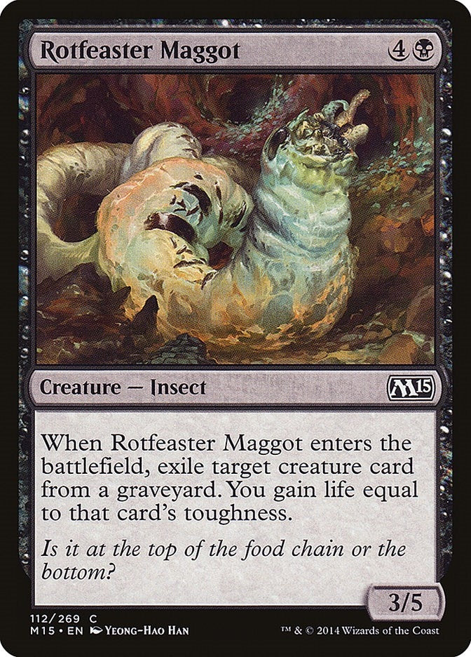 Image for Rotfeaster Maggot (Magic 2015 (M15)) (112) - Magic: The Gathering