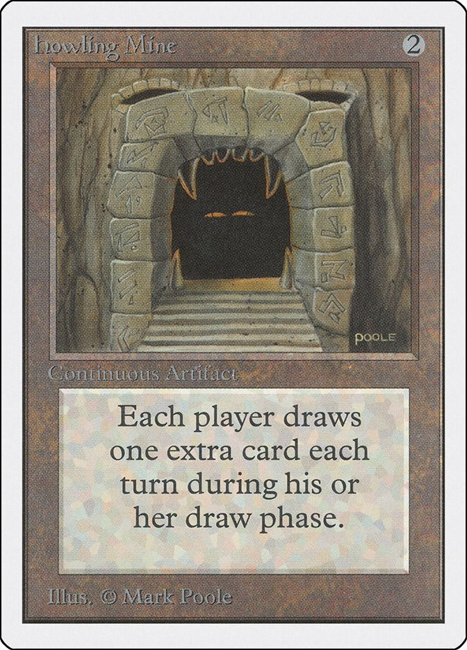 Image for Howling Mine (Unlimited Edition) - Magic: The Gathering