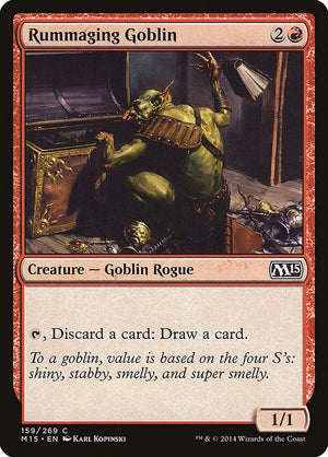 Image for Rummaging Goblin (Magic 2015 (M15)) (159) - Magic: The Gathering