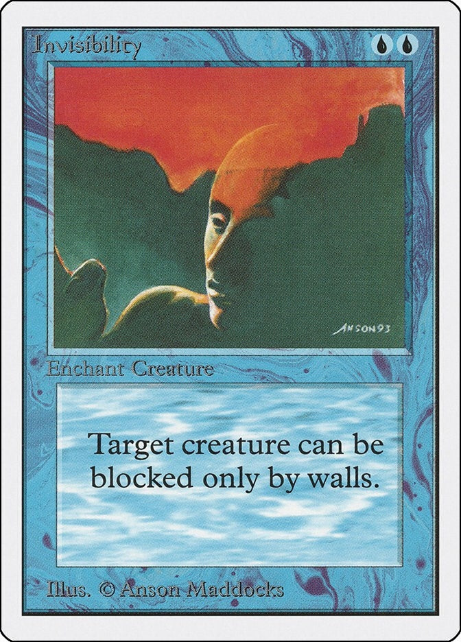 Image for Invisibility (Unlimited Edition) - Magic: The Gathering