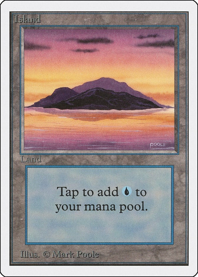 Image for Island (A) (Unlimited Edition) - Magic: The Gathering