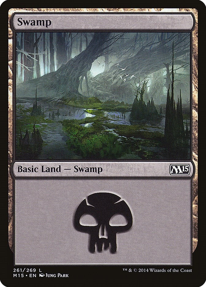 Image for Swamp (261) (Magic 2015 (M15)) (261) - Magic: The Gathering