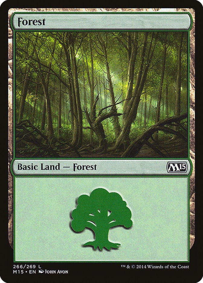 Image for Forest (266) (Magic 2015 (M15)) (266) - Magic: The Gathering