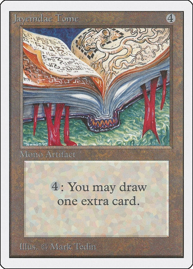 Image for Jayemdae Tome (Unlimited Edition) - Magic: The Gathering