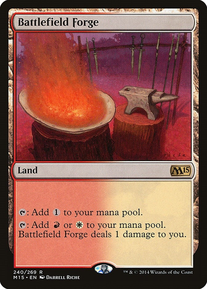 Image for Battlefield Forge (Magic 2015 (M15)) (240) - Magic: The Gathering