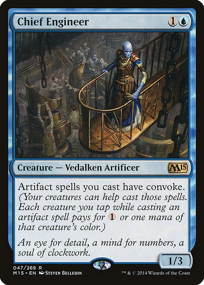 Image for Chief Engineer (Magic 2015 (M15)) (47) - Magic: The Gathering