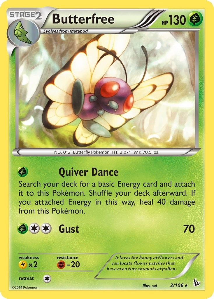 Image for Butterfree (XY - Flashfire) (3/106) - Pokemon