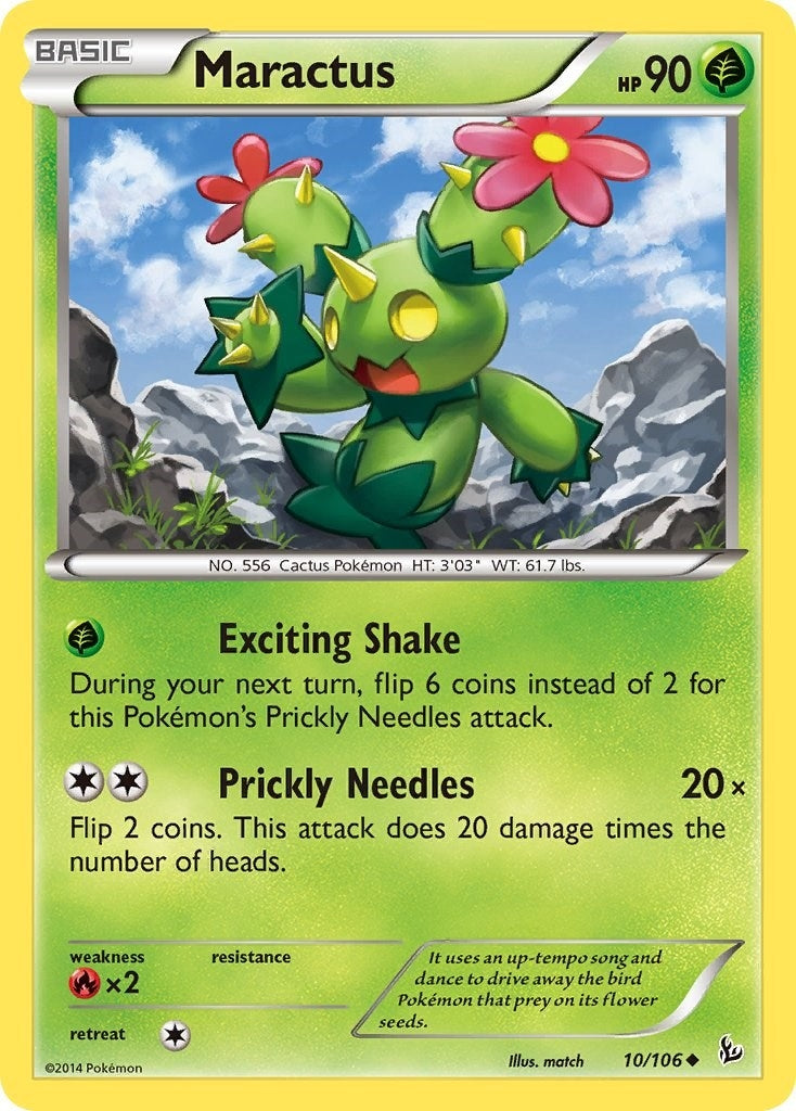 Image for Maractus (XY - Flashfire) (10/106) - Pokemon