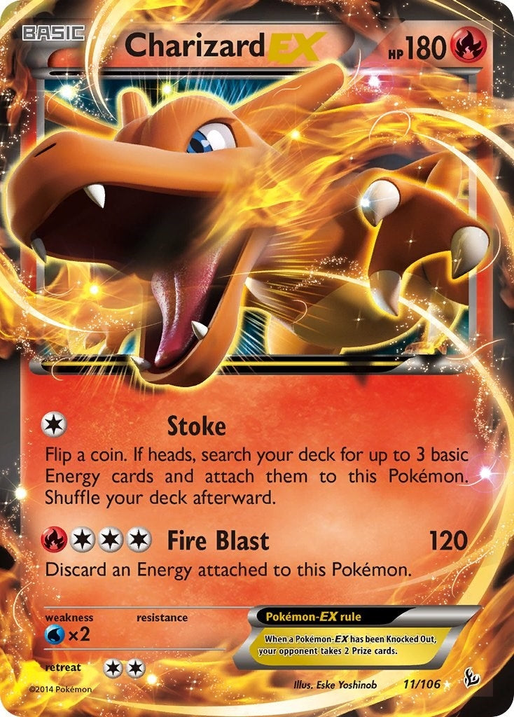 Image for Charizard EX (11) (XY - Flashfire) (11/106) - Pokemon