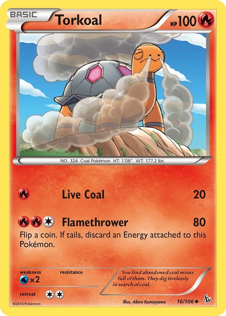 Image for Torkoal (XY - Flashfire) (16/106) - Pokemon