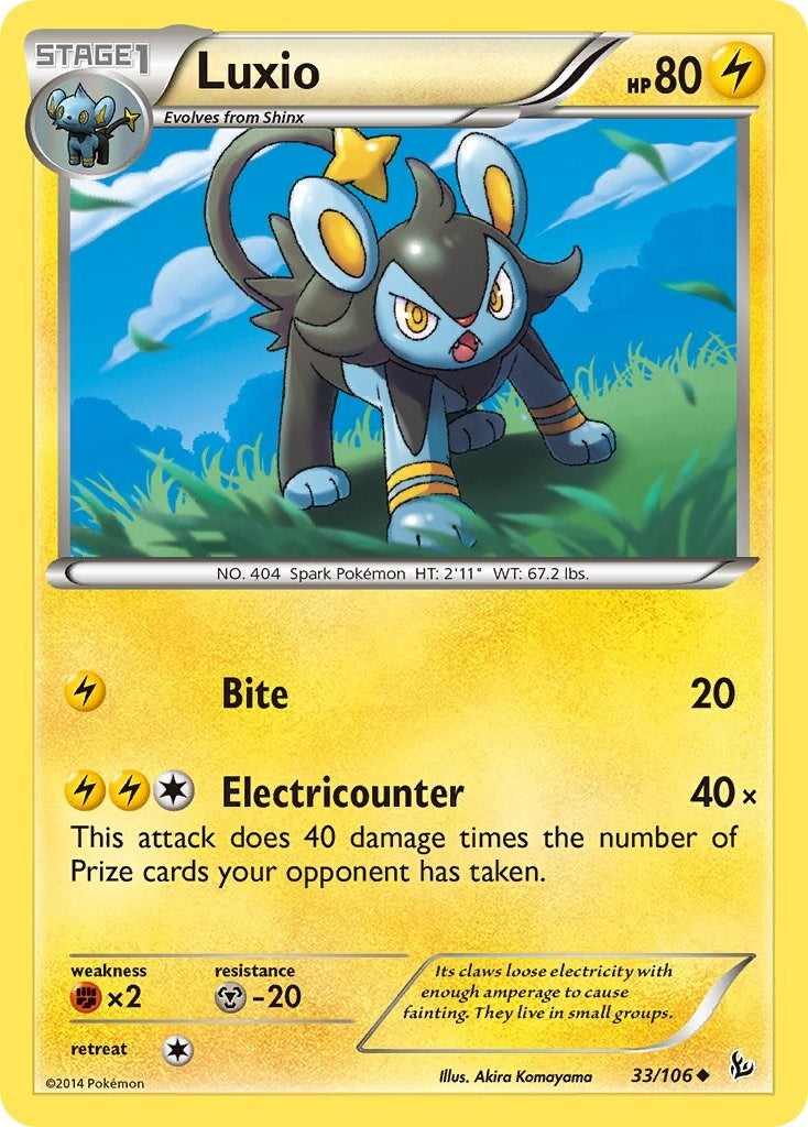 Image for Luxio (XY - Flashfire) (33/106) - Pokemon