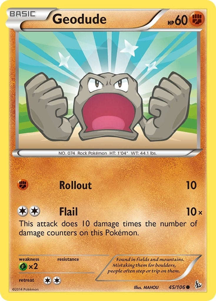 Image for Geodude (XY - Flashfire) (45/106) - Pokemon