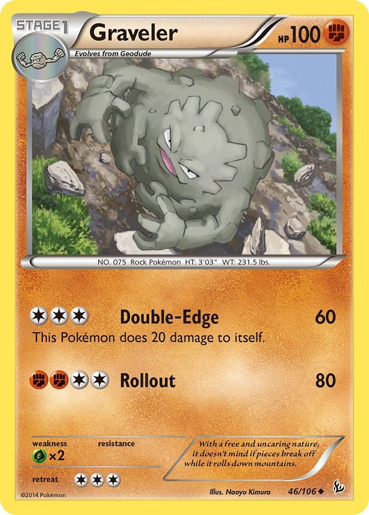 Image for Graveler (XY - Flashfire) (46/106) - Pokemon