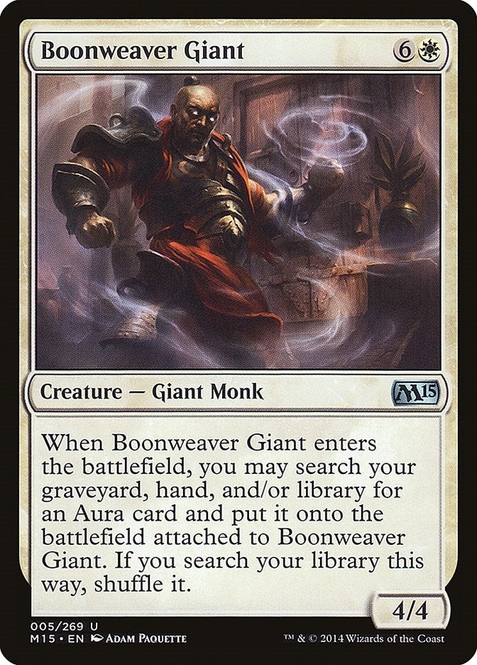 Image for Boonweaver Giant (Magic 2015 (M15)) (5) - Magic: The Gathering
