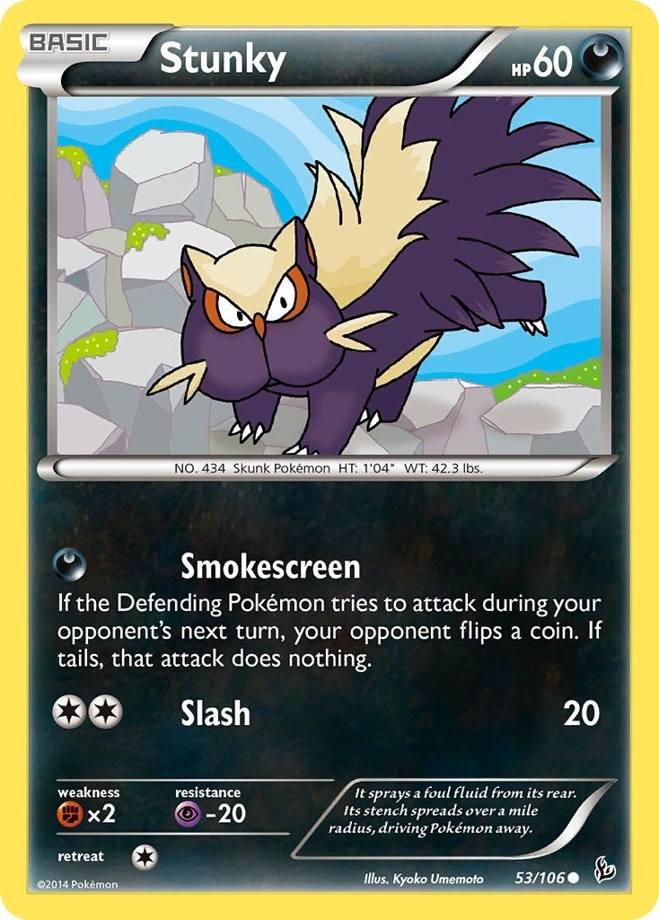 Image for Stunky (53) (XY - Flashfire) (53/106) - Pokemon