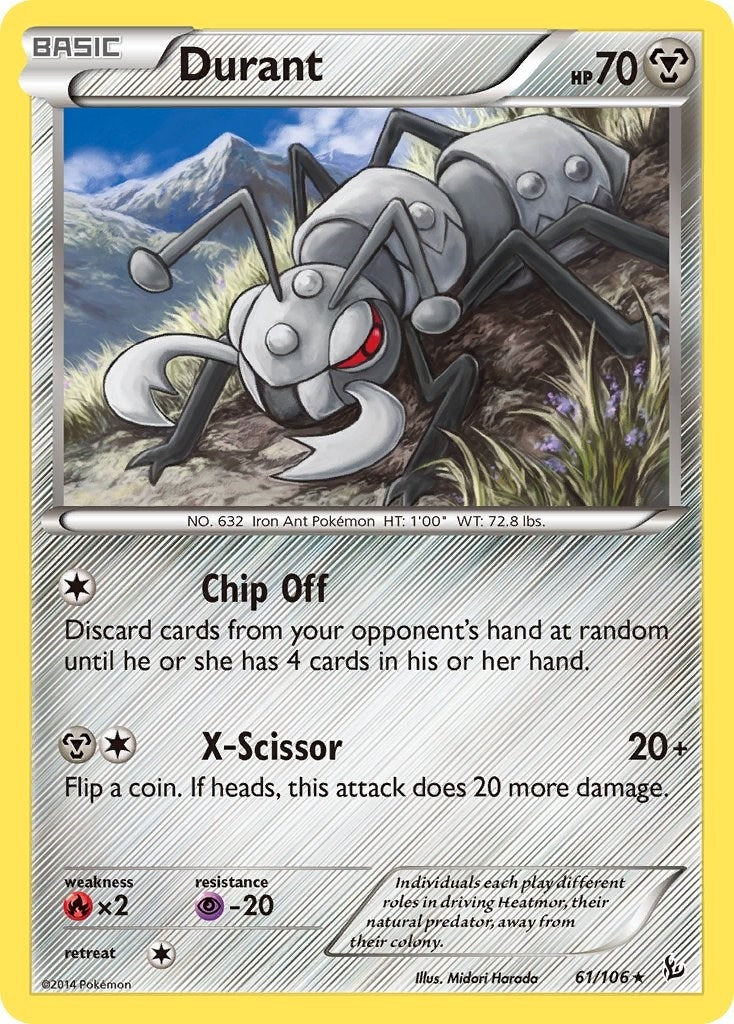 Image for Durant (XY - Flashfire) (61/106) - Pokemon