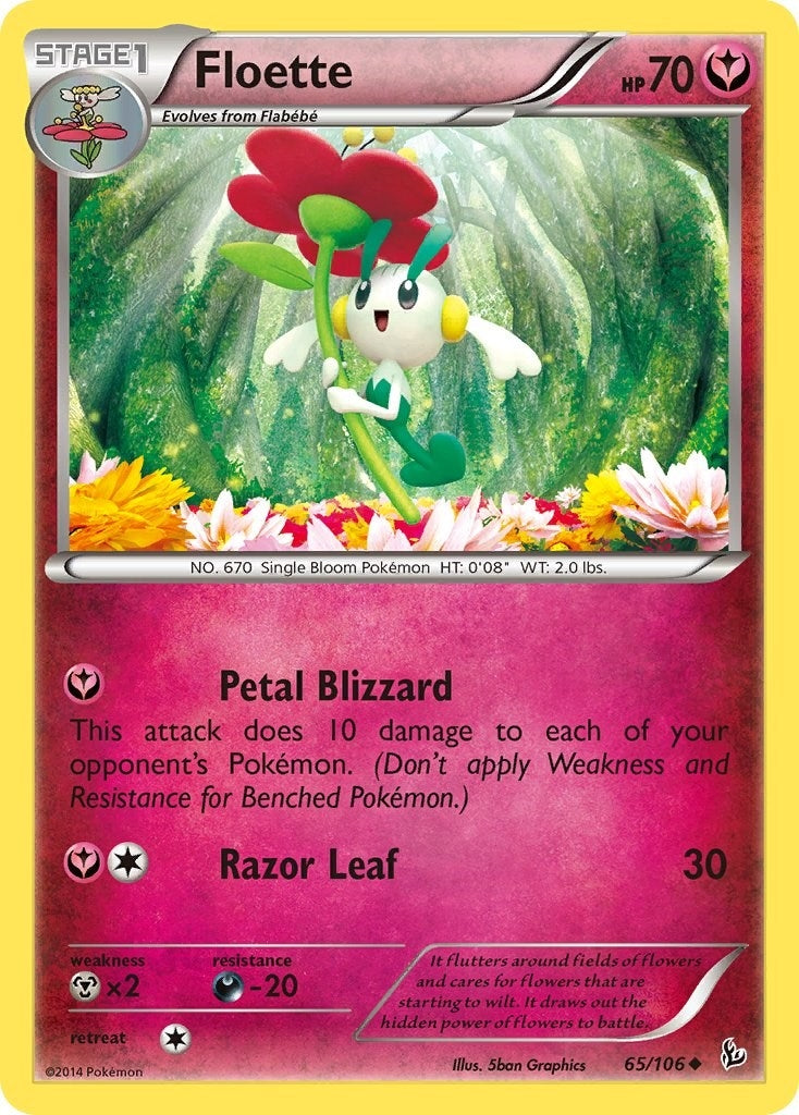 Image for Floette (65) (XY - Flashfire) (65/106) - Pokemon