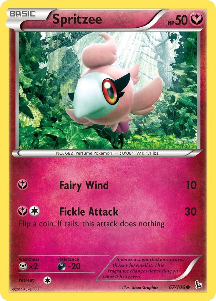 Image for Spritzee (XY - Flashfire) (67/106) - Pokemon