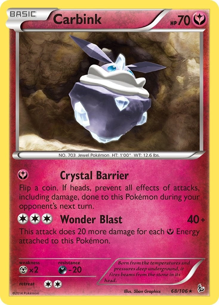 Image for Carbink (XY - Flashfire) (68/106) - Pokemon