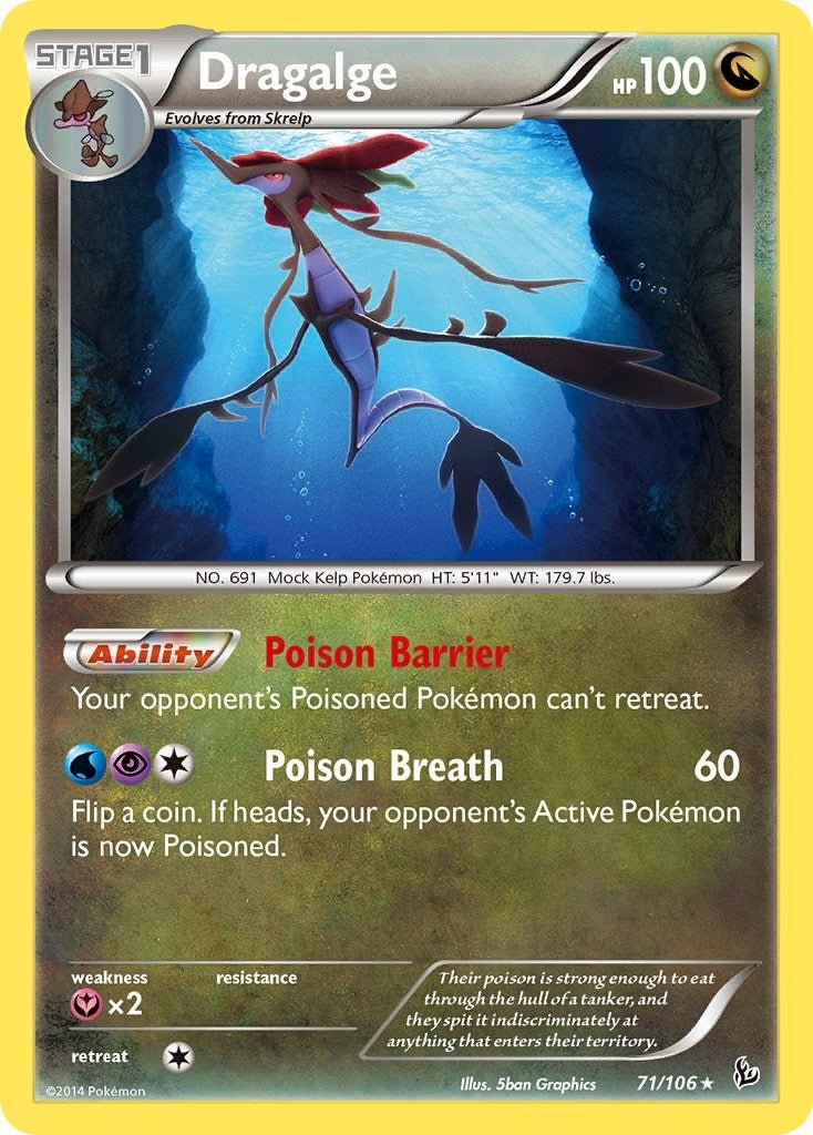 Image for Dragalge (XY - Flashfire) (71/106) - Pokemon