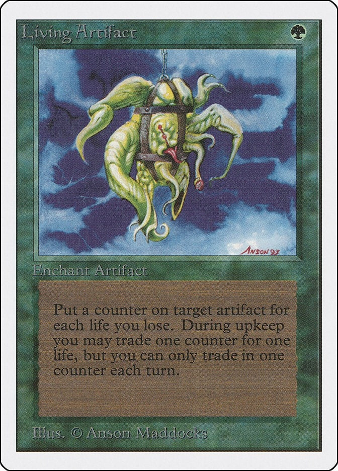 Image for Living Artifact (Unlimited Edition) - Magic: The Gathering