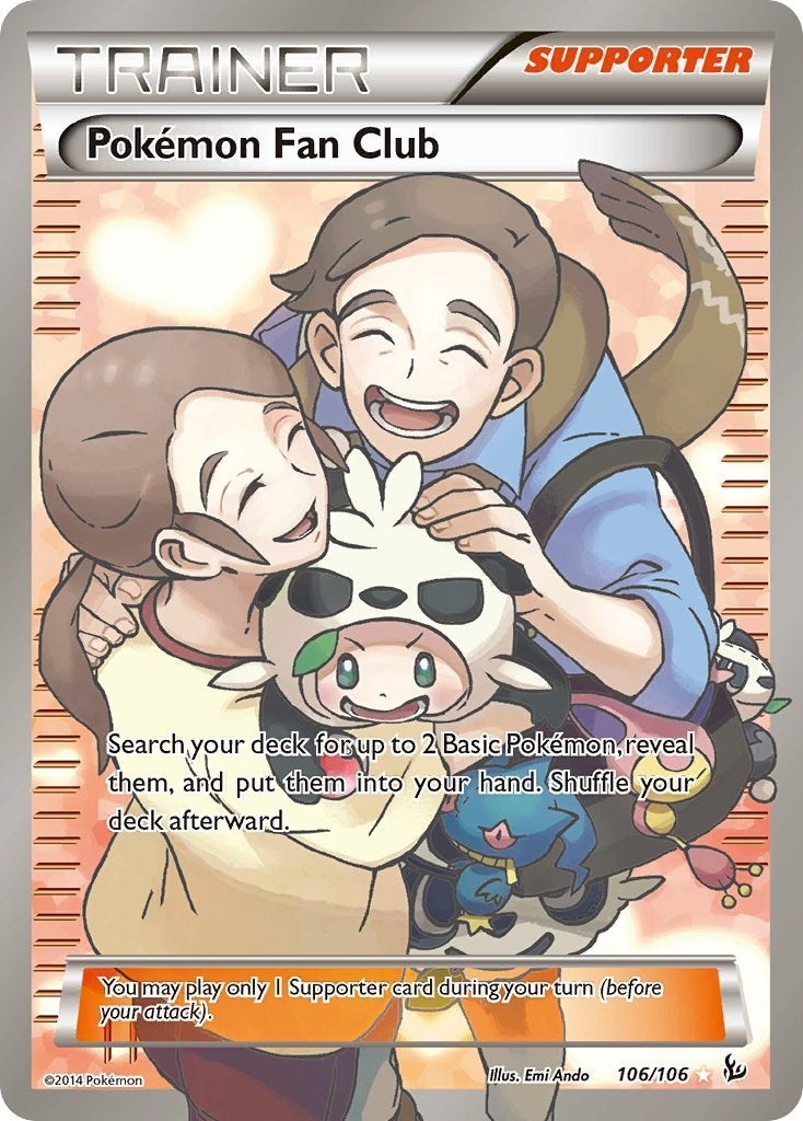 Image for Pokemon Fan Club (106 Full Art) (XY - Flashfire) (106/106) - Pokemon